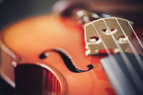 Close-up of Violin - Foto, Imagen