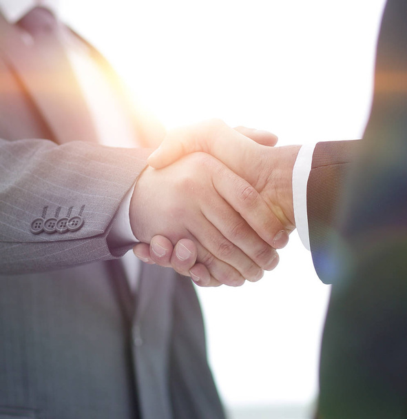 closeup .the handshake business partners. - Photo, Image
