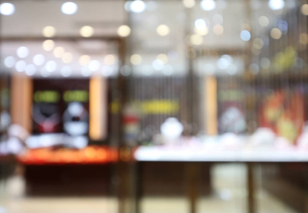 Fashion Store Defocused Blurred Background - Photo, Image