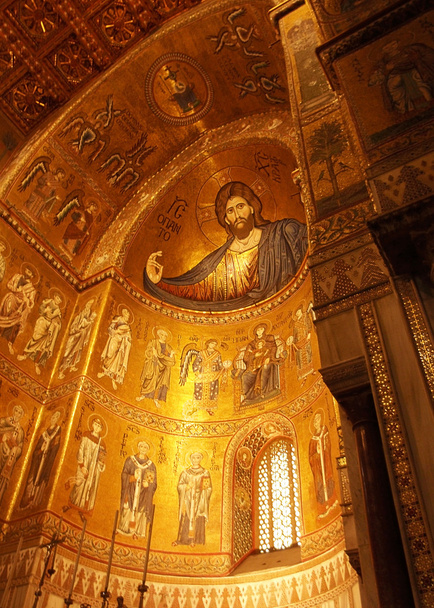 Jezus mozaika Włochy - Zdjęcie, obraz