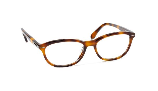 izolované na bílé, hnědé brýle brýle - Fotografie, Obrázek
