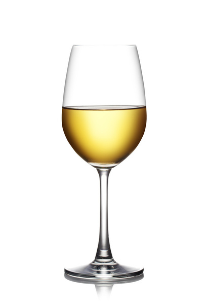 sklenice bílého vína - Fotografie, Obrázek