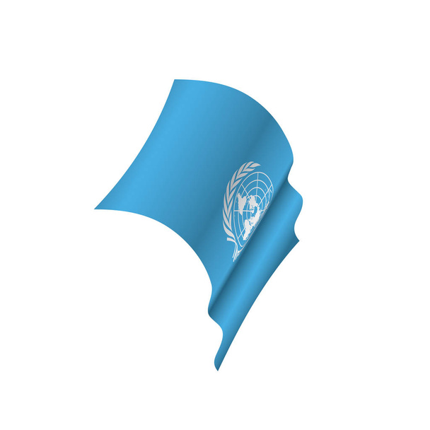 Прапор ООН, Векторні ілюстрації - Вектор, зображення