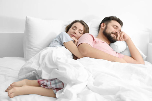 Husband and wife sleeping  - Foto, Imagem