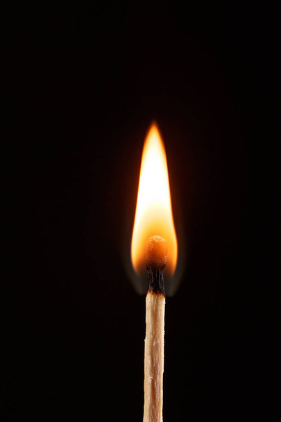 match with the flame isolated - Fotoğraf, Görsel