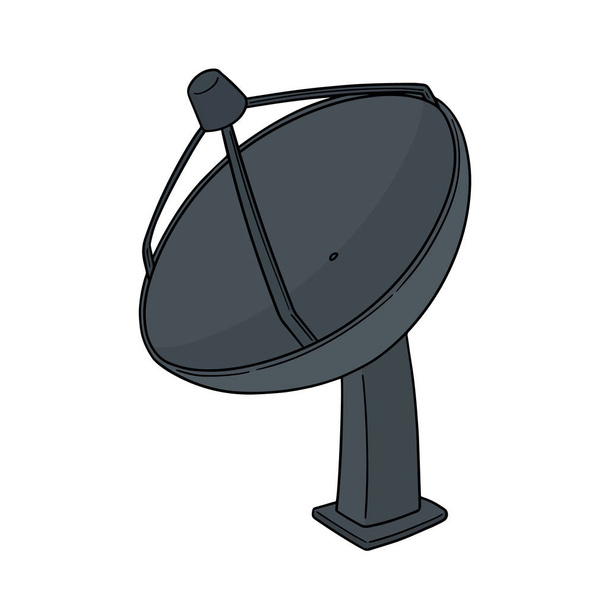 вектор супутникової тарілки
 - Вектор, зображення