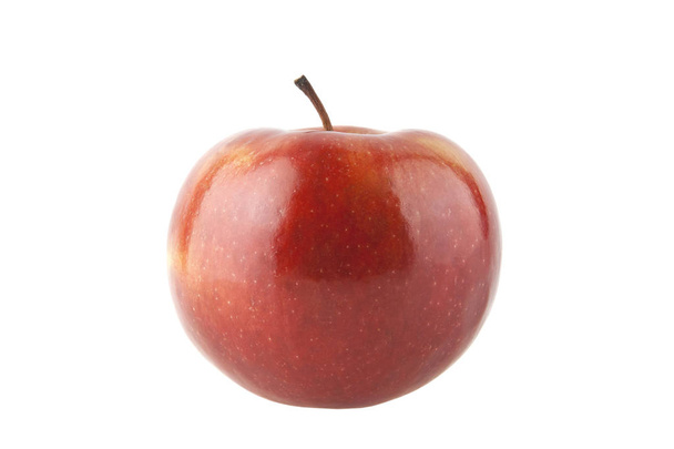 Červené jablko izolované na bílém pozadí - Fotografie, Obrázek