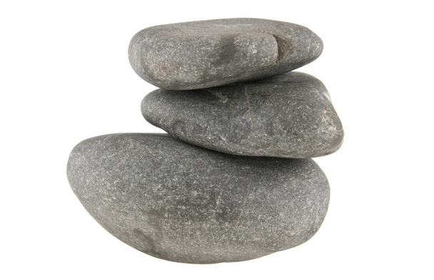 Морські камені ізольовані на білому тлі
 - Фото, зображення