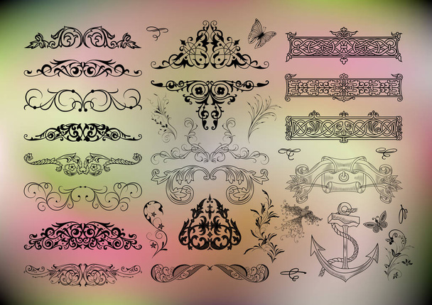 Design elements collection  - Vector, Image