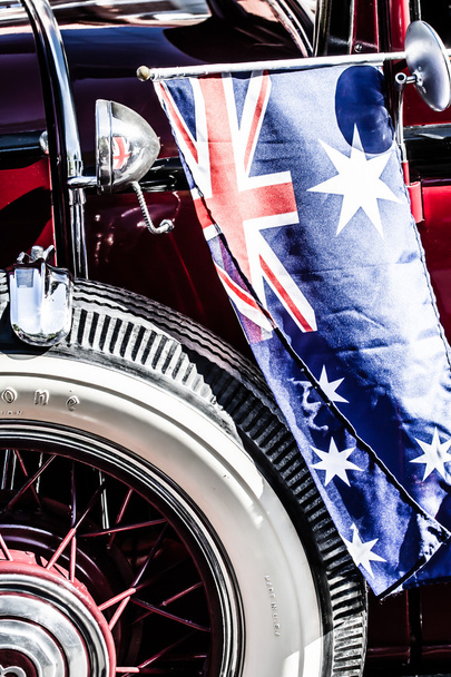 Old car in australian parade - Фото, изображение