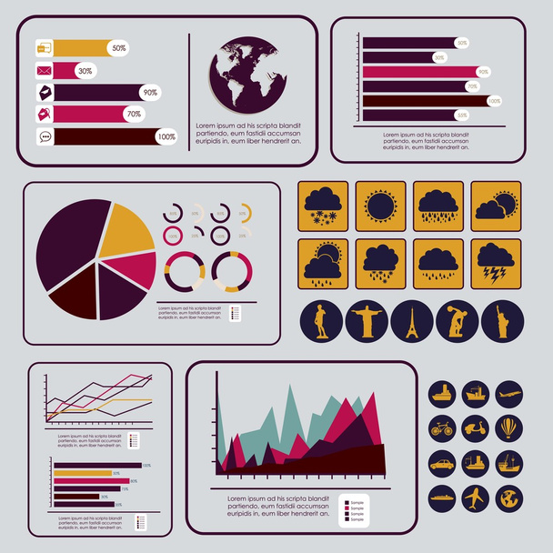 Tourism infographics - Vector, Image