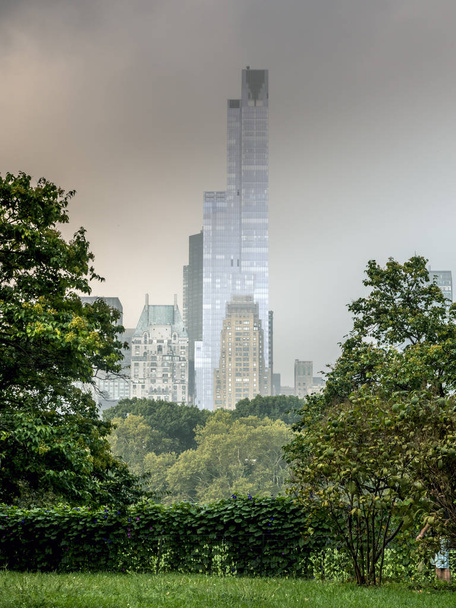 Central Park, New York City zomer - Foto, afbeelding