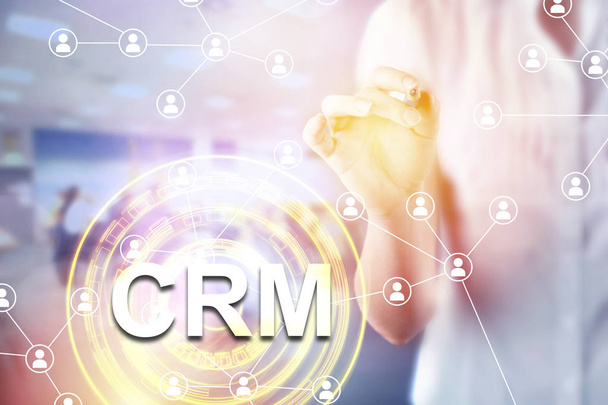 CRM. Concepto de gestión de relaciones con clientes
 - Foto, imagen