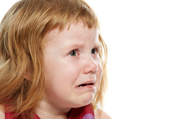 Little girl cryed with tears - Fotó, kép