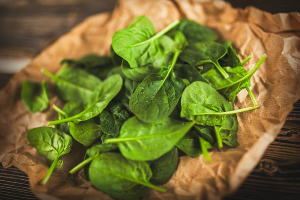 Baby spinach leaves - Photo, Image