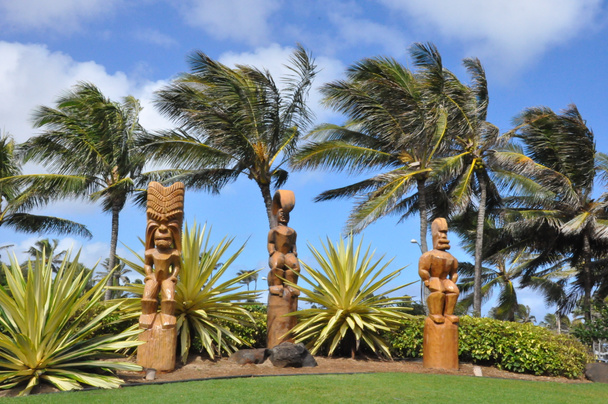 Полінезійської культурний центр в Оаху, Гаваї - Фото, зображення