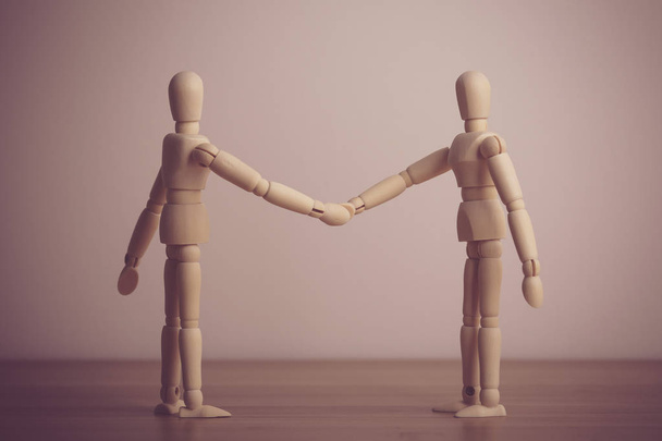 Concept of Businessmans Handshake - Fotoğraf, Görsel