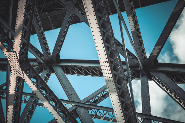 橋フレームのクローズ アップ - 写真・画像