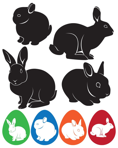 ウサギ - ベクター画像