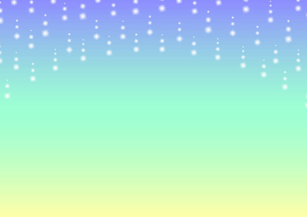 Ρομαντικό Σπινθηρίζον αφηρημένα φόντο, λάμψη αστέρων dot γραμμή με ντεγκραντέ χρώμα πρότυπο, που πέφτουν επάνω έναστρο διάταξης, εικονογράφηση διάνυσμα - Διάνυσμα, εικόνα