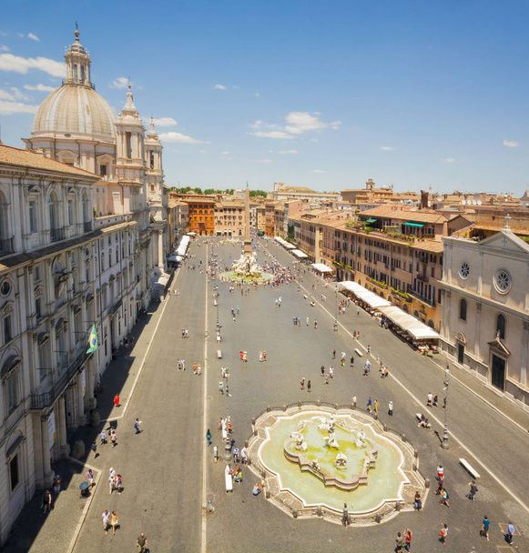 Piazza Navona in Rom - Foto, Bild
