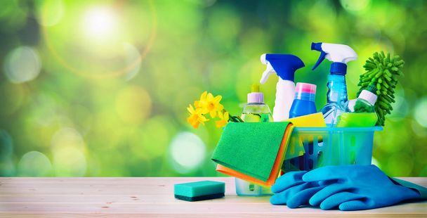 Cleaning concept. Housecleaning, hygiene, spring, chores, cleani - Foto, imagen