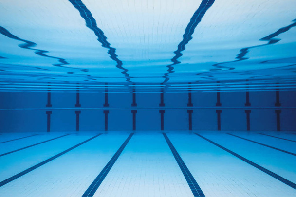 Underwater Empty Swimming Pool.  - Valokuva, kuva