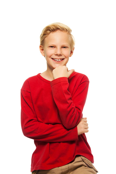 Cool 11 years old boy - Foto, afbeelding