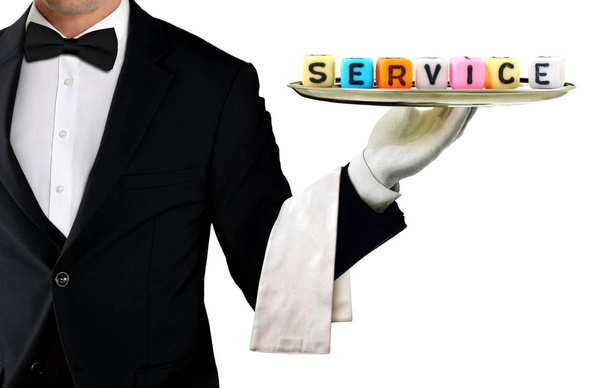 at your service concept - Photo, Image