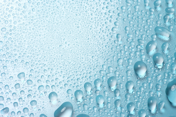Various sizes water drops. - Фото, изображение