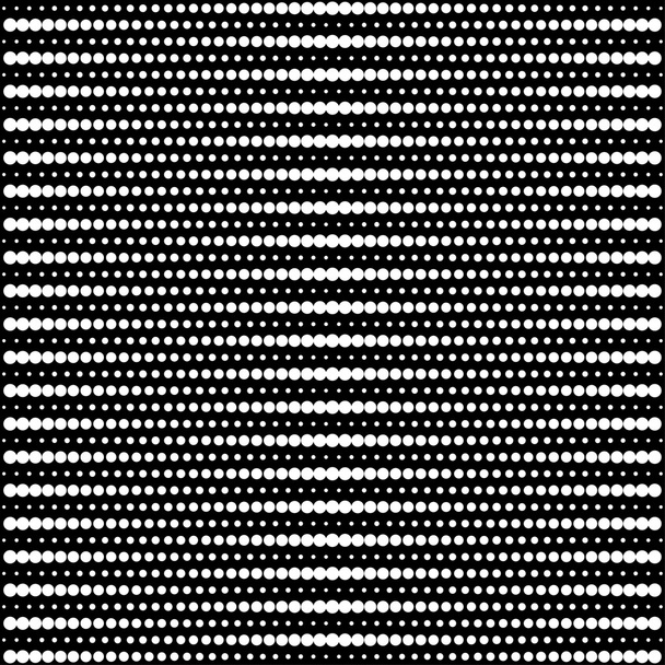 Vector halftone dots - black and white - Vector, Image