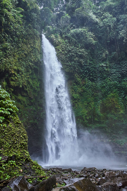 Beautiful Nungnung Waterfall on Bali, Indonesia - Photo, image