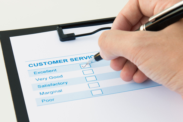 Customer evaluation form - Photo, Image