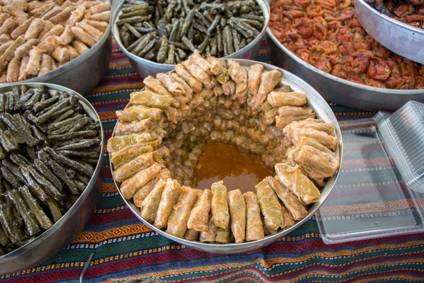 Geleneksel yemekleri olan Türk mutfağı - Fotoğraf, Görsel