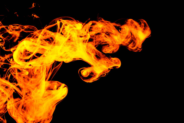 Fond de flammes de feu
 - Photo, image