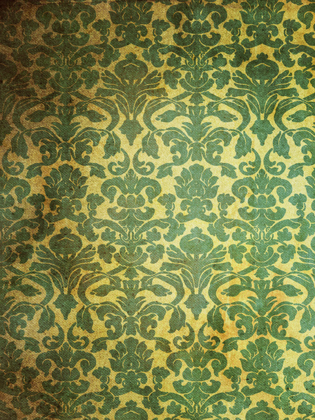Patrón Vintage verde
 - Foto, Imagen