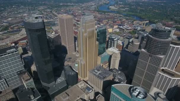 Vidéo aérienne de Minneapolis au Minnesota
. - Séquence, vidéo