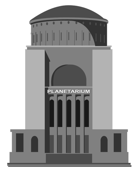 Planetarium - Vektor, Bild
