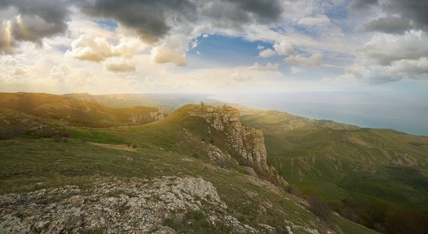 Summer landscape of the southern Crimea - Fotó, kép