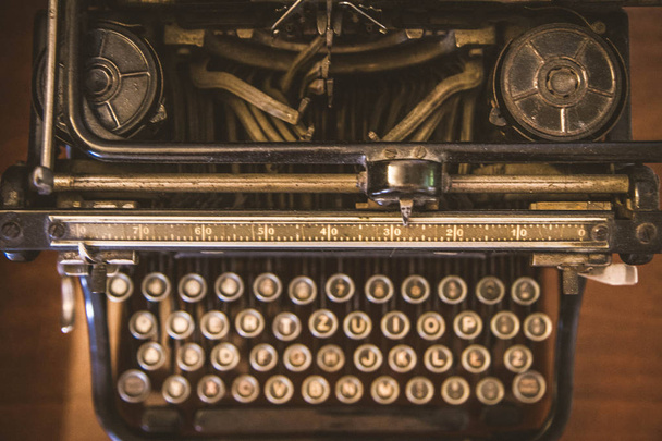 Vintage typewriter in close up - Photo, Image