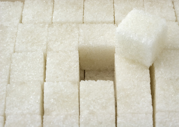 Cubos de açúcar
 - Foto, Imagem