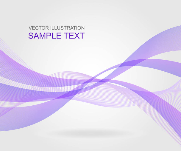 Abstract wavy background. Vector illustration - Vector, Image