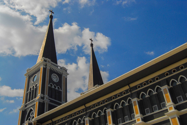 Igreja Católica na província de Chanthaburi, THAILAND
 - Foto, Imagem