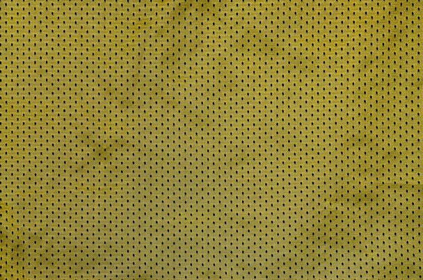 Vêtements de sport Tissu Texture Contexte. Vue du dessus de la surface textile de tissu. Chemise de basket colorée avec espace texte
 - Photo, image