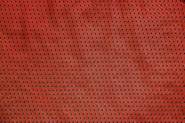Sport Clothing Fabric Texture Background. Top View of Cloth Textile Surface. Colored Basketball Shirt with Text Space - Photo, Image