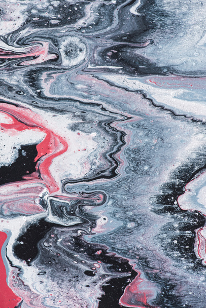 Abstract background with grey and pink acrylic paint - Φωτογραφία, εικόνα