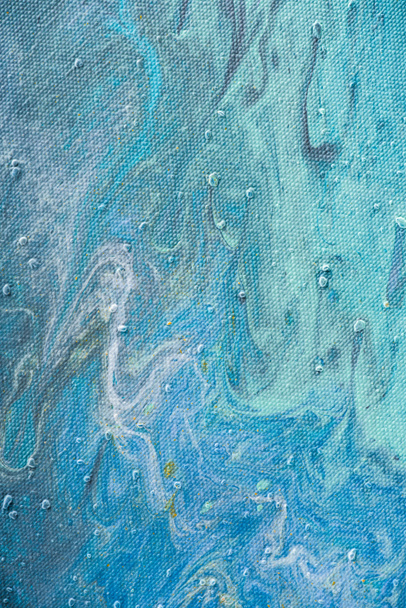 close up of abstract acrylic light blue background   - Fotó, kép