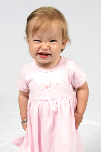 Baby Girl in Dress - Photo, Image