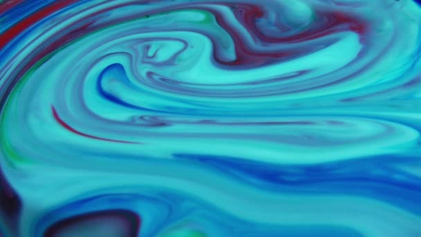 1920x1080 25 Fps. Très beau motif abstrait Concept artistique Huile Surface Mouvement Surface Liquide Peinture Texture Vidéo
. - Séquence, vidéo