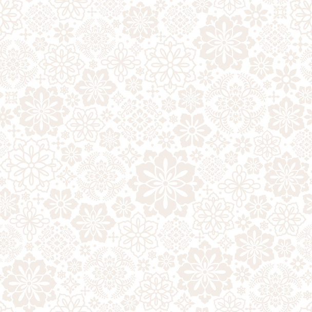 Chinese white background with decorative flower. - Vektori, kuva